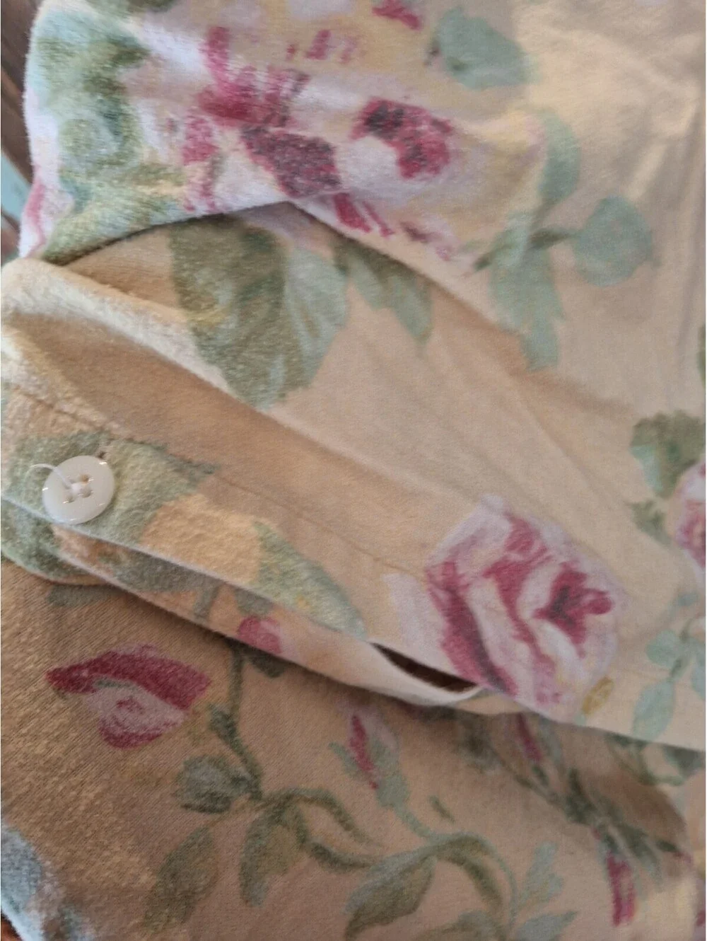 Vintage Cottage Core Duvet, Flannel, QUEEN, The Company Store 1980's. Germany.